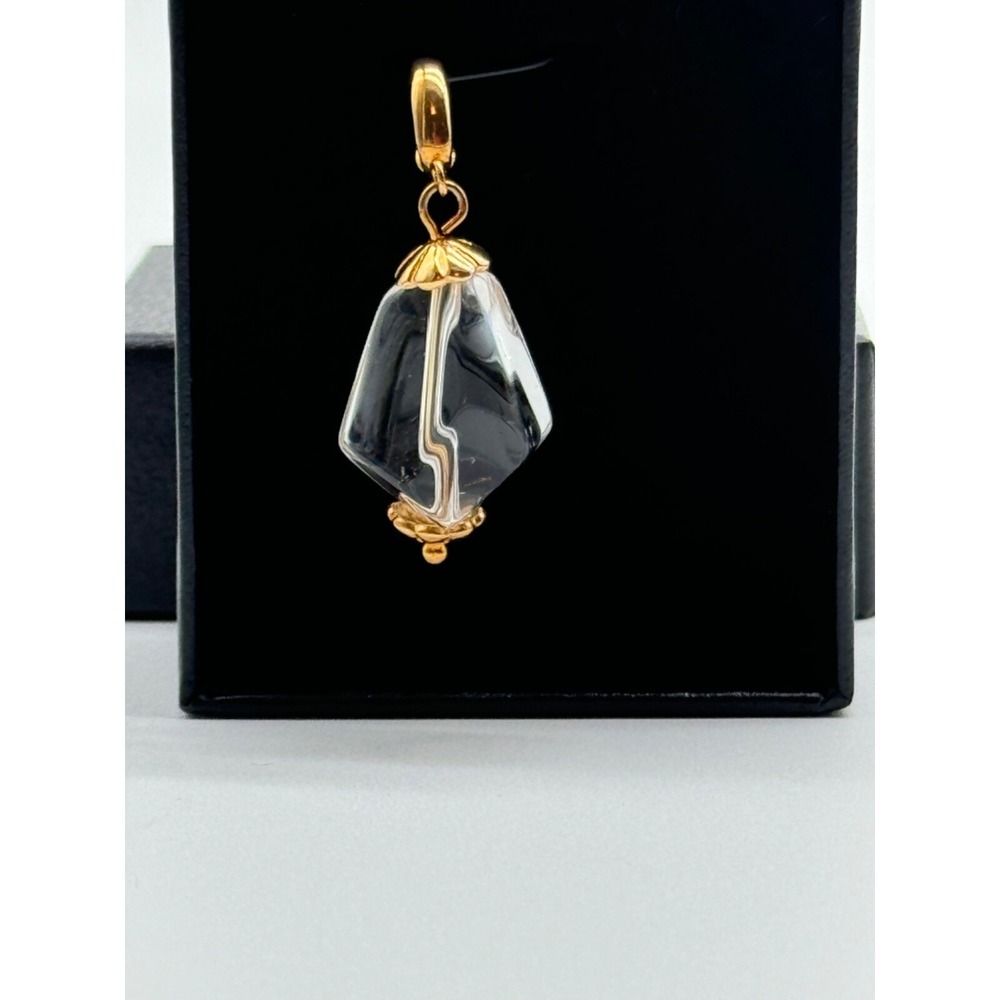 Technibond Sterling‎ Silver Gold Plated Pendant Enhancer